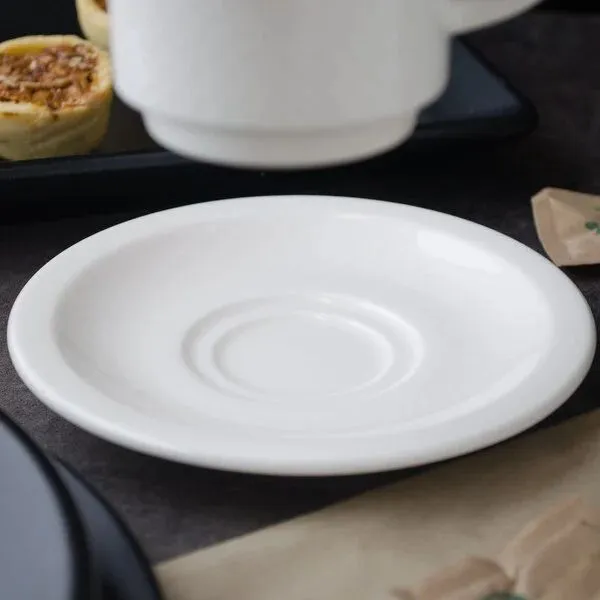 Easy White Блюдце к чашке для эспрессо 13 см Villeroy &amp; Boch — купить в официальном магазине
