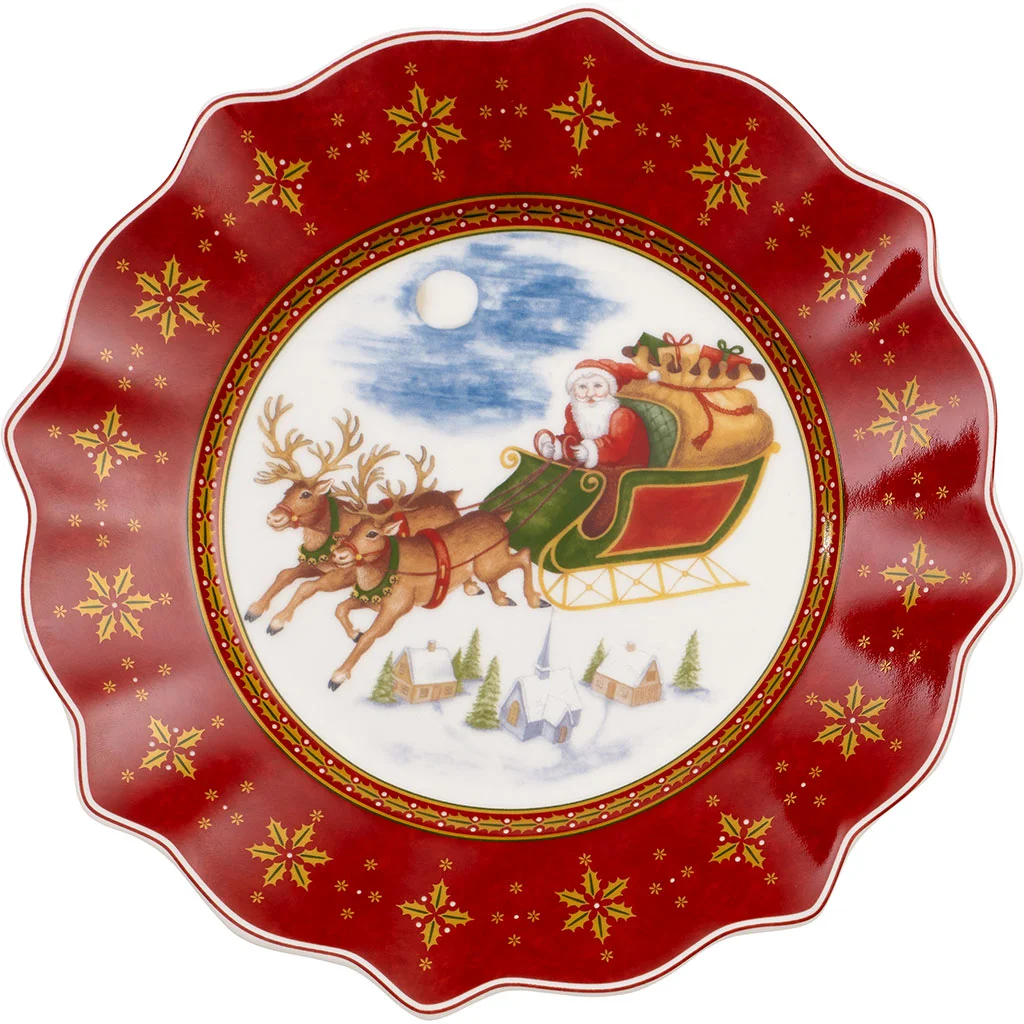 Annual Christmas Edition Тарелка "Сани Санты" 24 см