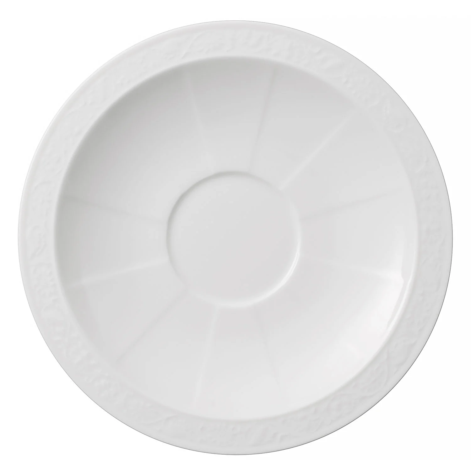 White Pearl Блюдце к чашке для завтрака 18 см