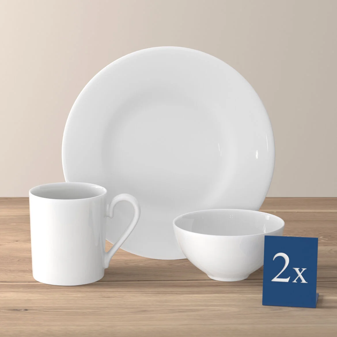 Royal Набор посуды на 2 персоны, 6 предметов