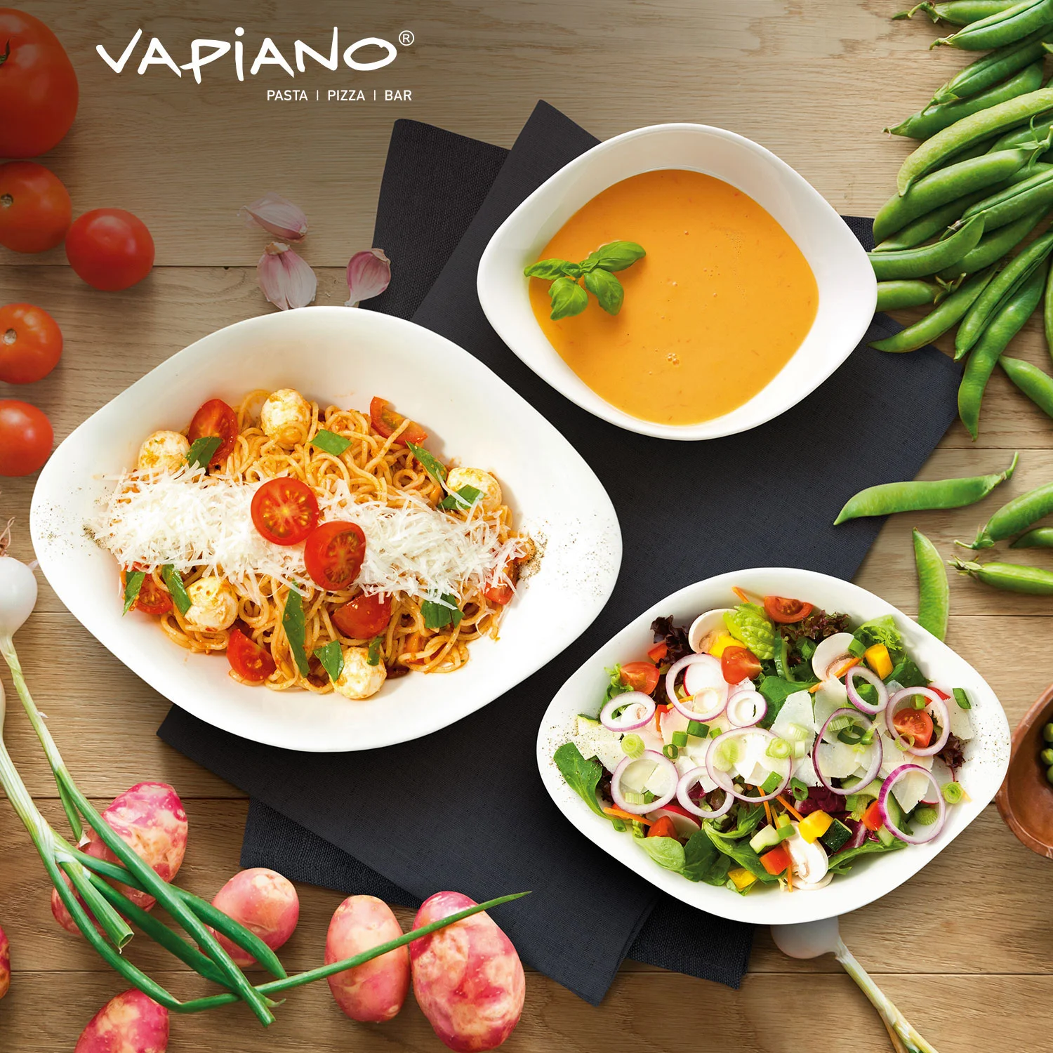 Vapiano Набор салатников, 6 шт.