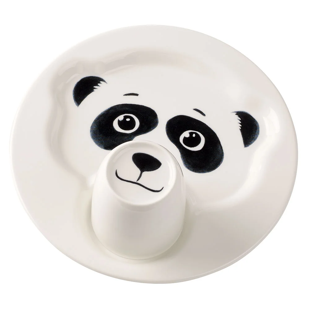 Animal Friends Набор детской посуды Панда, 2 предмета